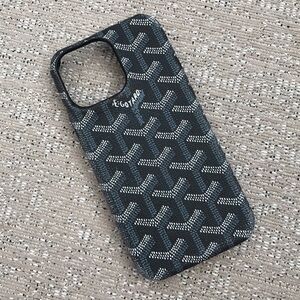 Monogram iPhone Pro 6.7" Phone Case